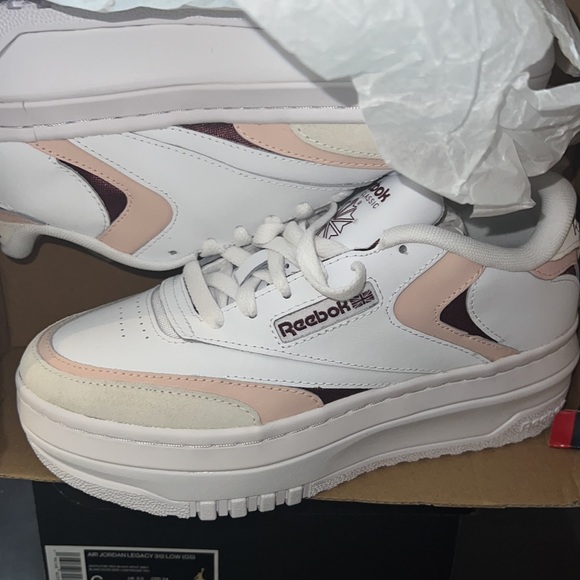 REEBOK CLUB C EXTRA PLATFORM CASUAL SHOES - Picture 5 of 10